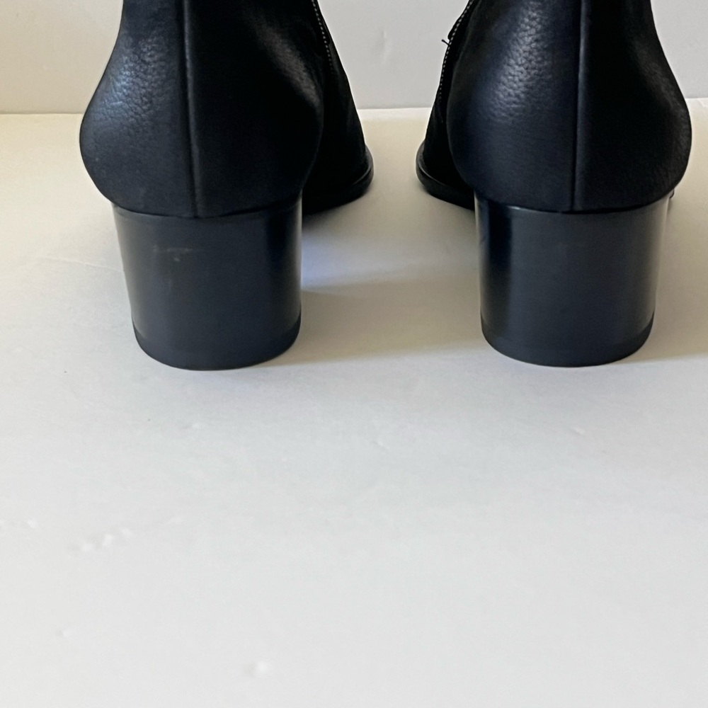 Paul Green Black Ankle Boots Booties - Picture 5 of 6